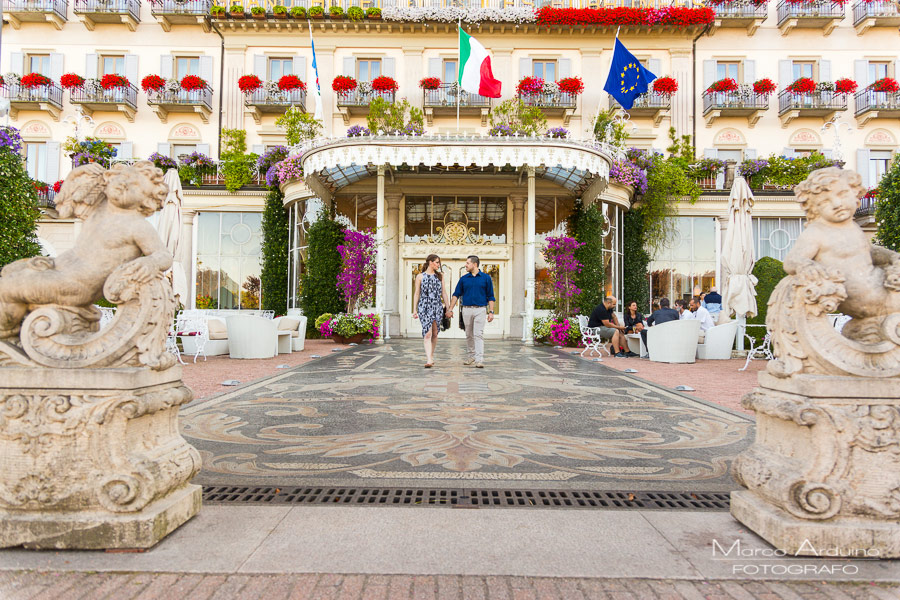 engagement Grand Hotel des Iles Borromees Stresa lago Maggiore
