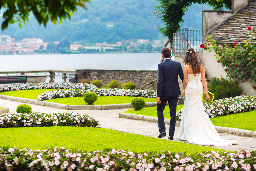 fotografo matrimonio villa Bossi lago Orta