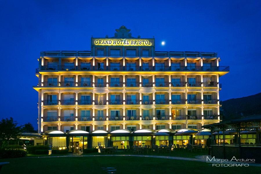 fotografo matrimonio Grand hotel bristol Stresa