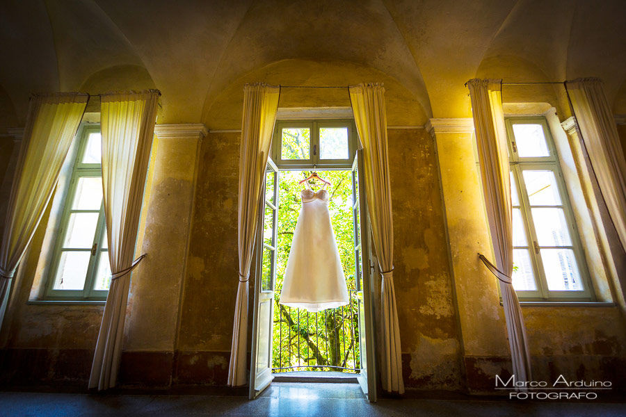 abito sposa matrimonio castello san sebastiano po torino