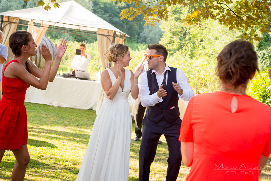 fotografo matrimonio tenuta variselle lago viverone