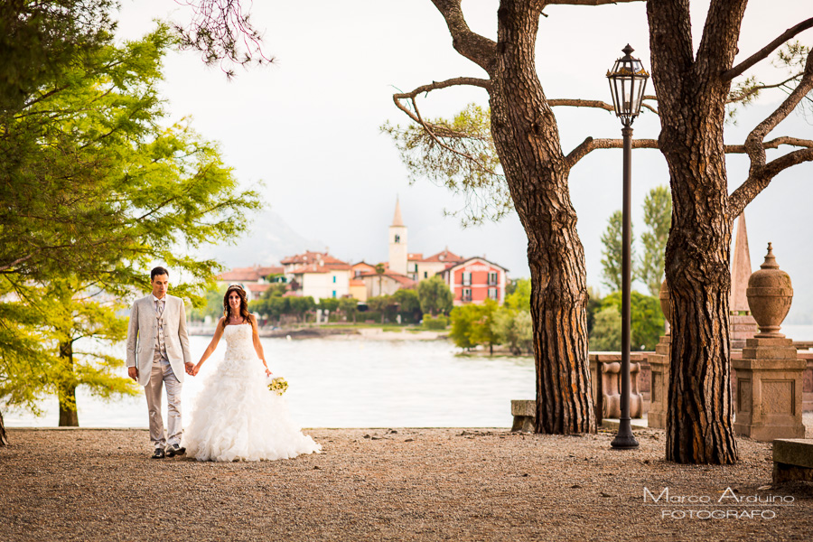 fotografo matrimonio isola Bella e Pescatori lago Maggiore