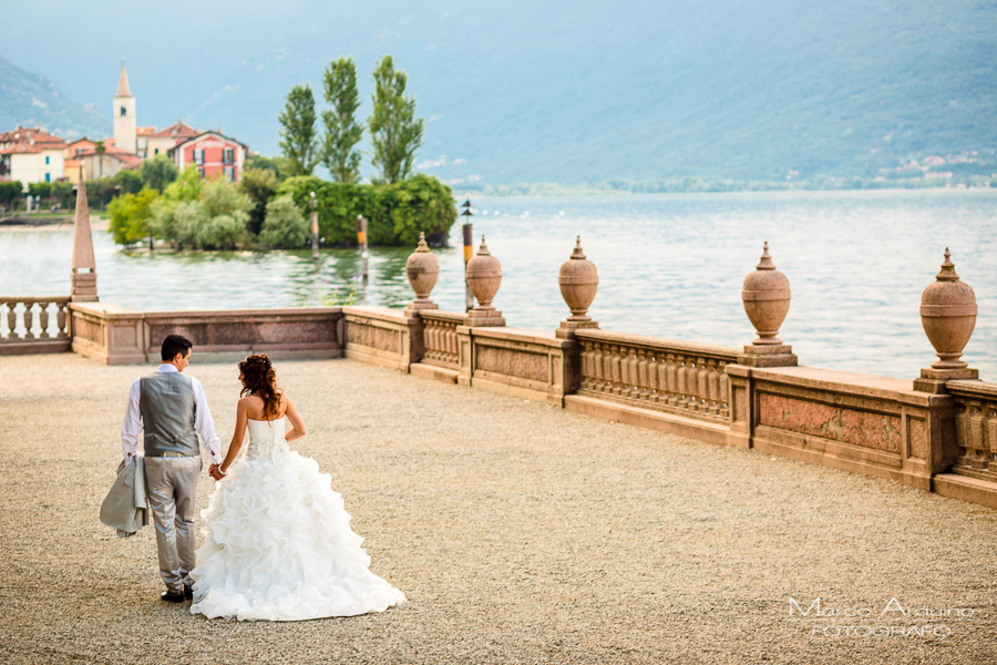 fotografo matrimonio isola bella e pescatori lago maggiore