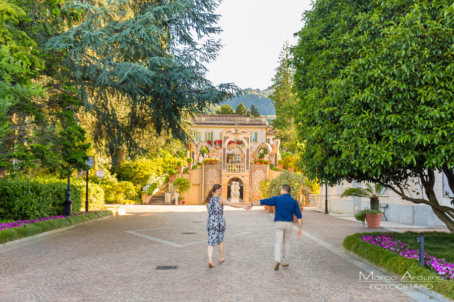 ritratto di coppia Grand Hotel des Iles Borromees Stresa lago Maggiore