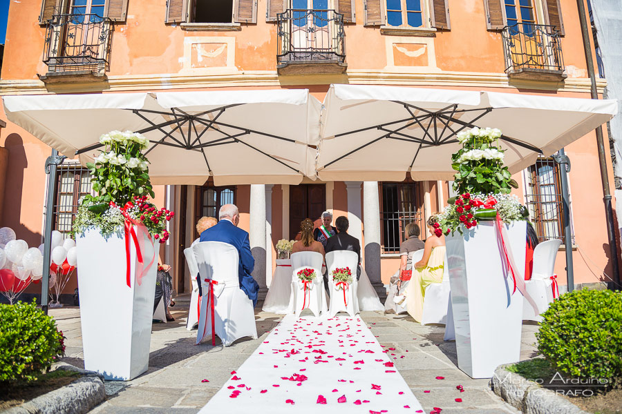 matrimonio civile sul lago d'Orta