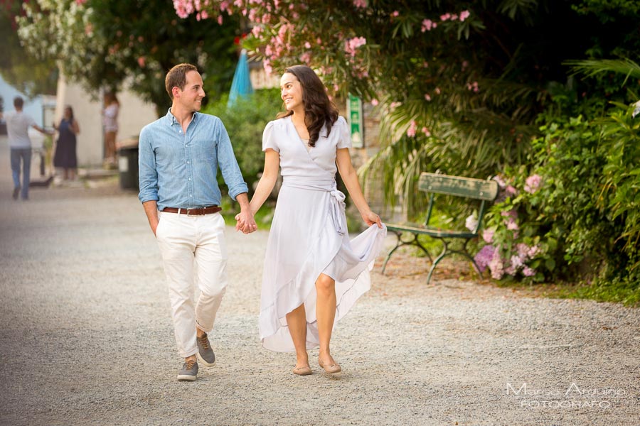 proposta di matrimonio sul lago Maggiore