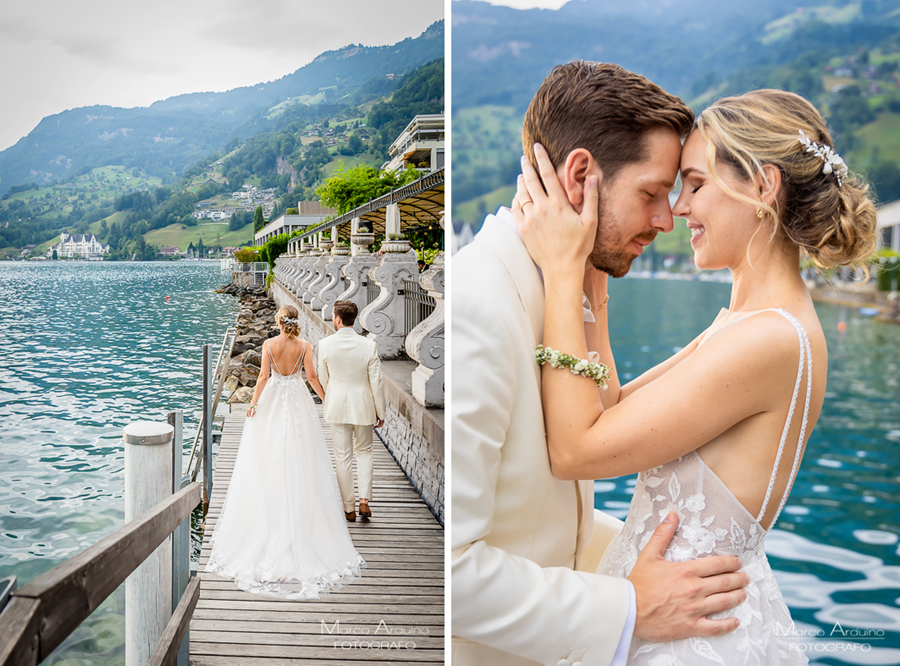 Matrimonio a Vitznauerhof in Svizzera