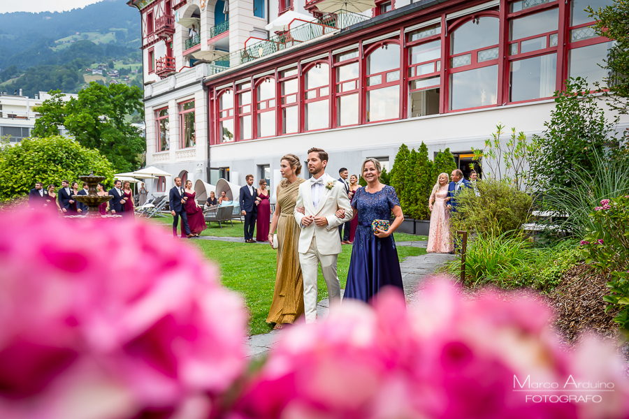 Matrimonio a Vitznauerhof in Svizzera