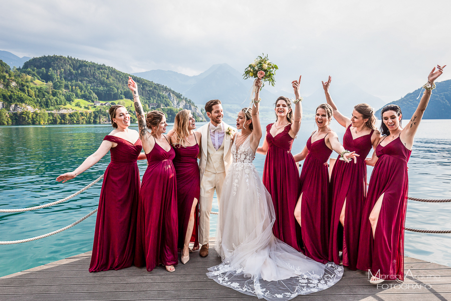 Matrimonio a Vitznauerhof in Svizzera