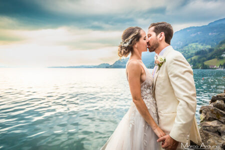 Matrimonio a Vitznauerhof in Svizzera