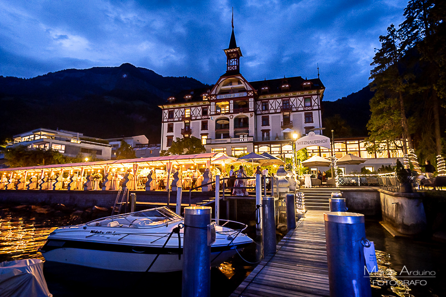 Matrimonio a Vitznauerhof in Svizzera